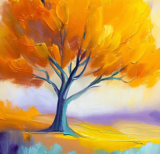 Vibrant Autumn Tree